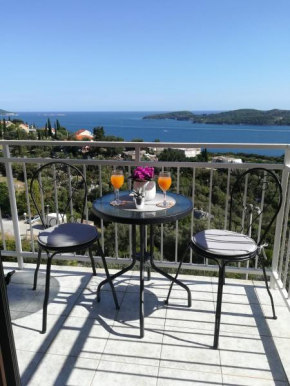 Cozy Apartmant with a sea view in Orašac, Orasac